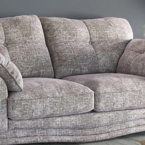 Nolan Fabric Upholstered 3 Seater Sofa Sale