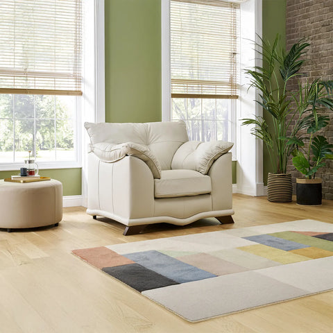 Nikki Premium Leather Sofa Collection – 3 Seater, 2 Seater & Armchair - Pendle Village Furniture