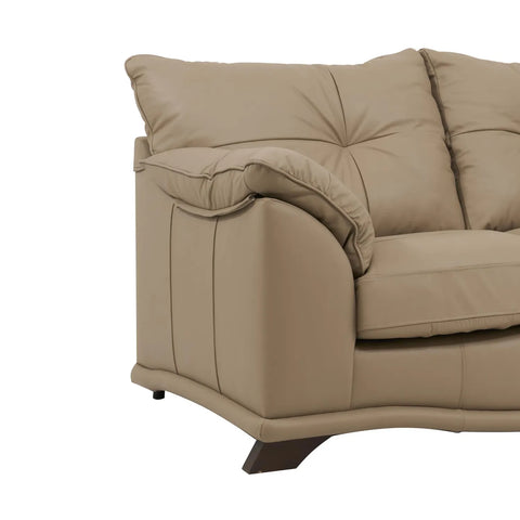 Nikki Premium Leather Sofa Collection – 3 Seater, 2 Seater & Armchair - Pendle Village Furniture