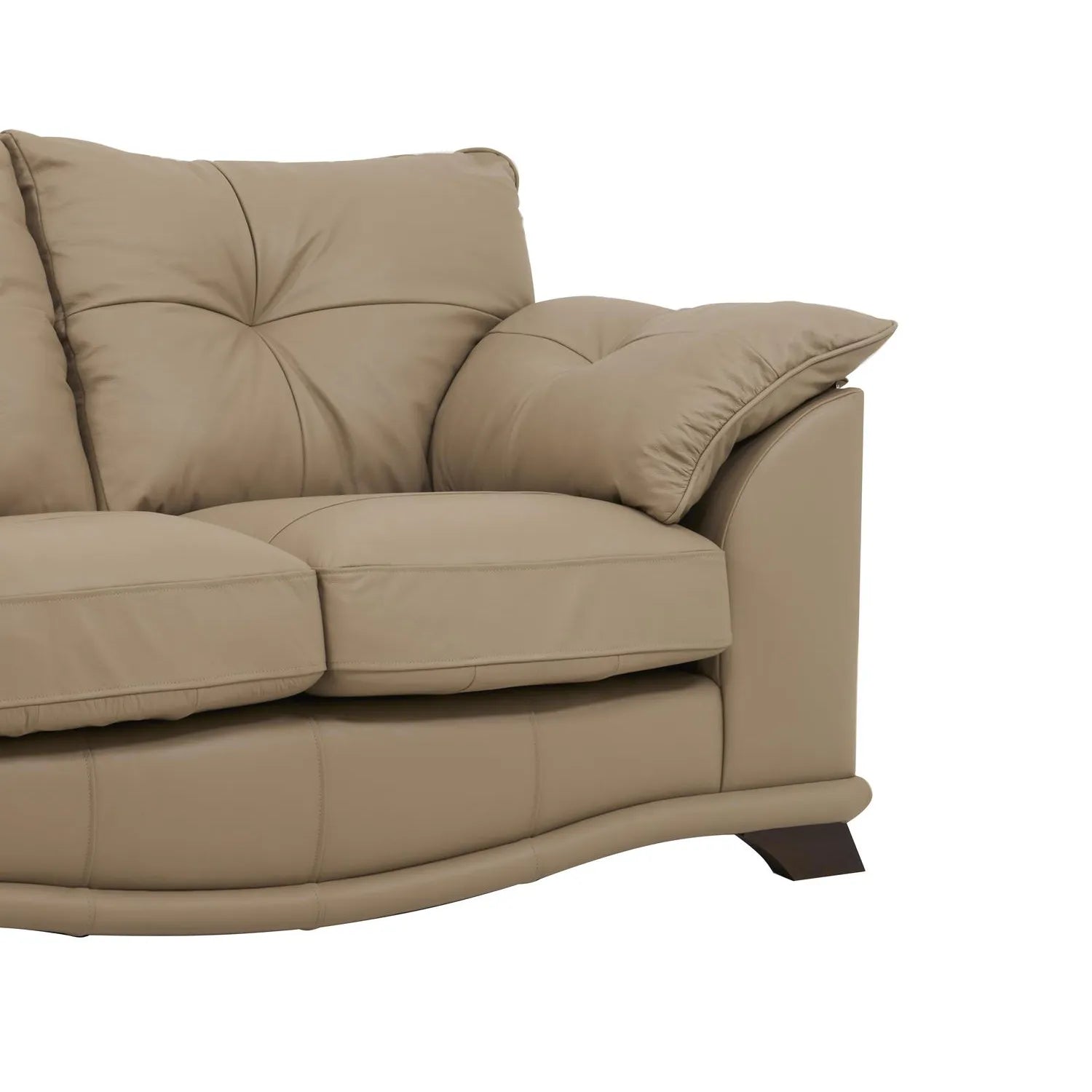 Nikki Premium Leather Sofa Collection – 3 Seater, 2 Seater & Armchair - Pendle Village Furniture