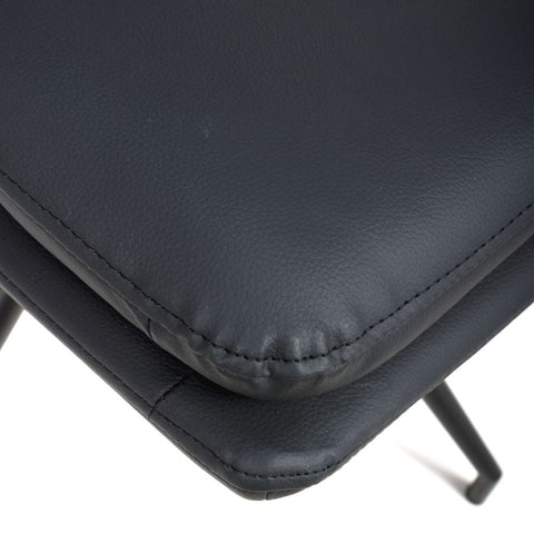 Nobel Black Set of 4 Swivel Dining Chairs