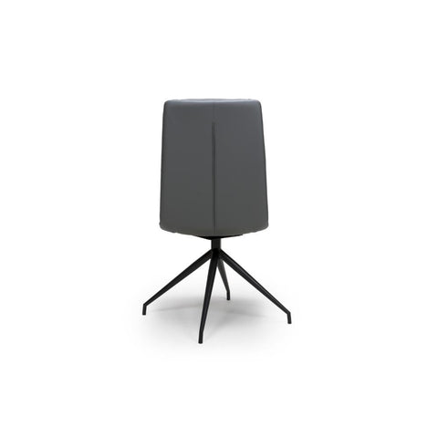 Nobel Grey Set of 4 Swivel Dining Chairs