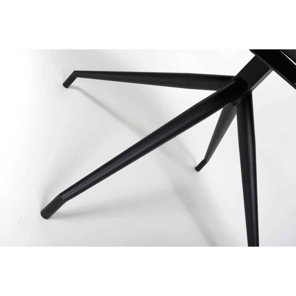 Nobel Grey Set of 4 Swivel Dining Chairs