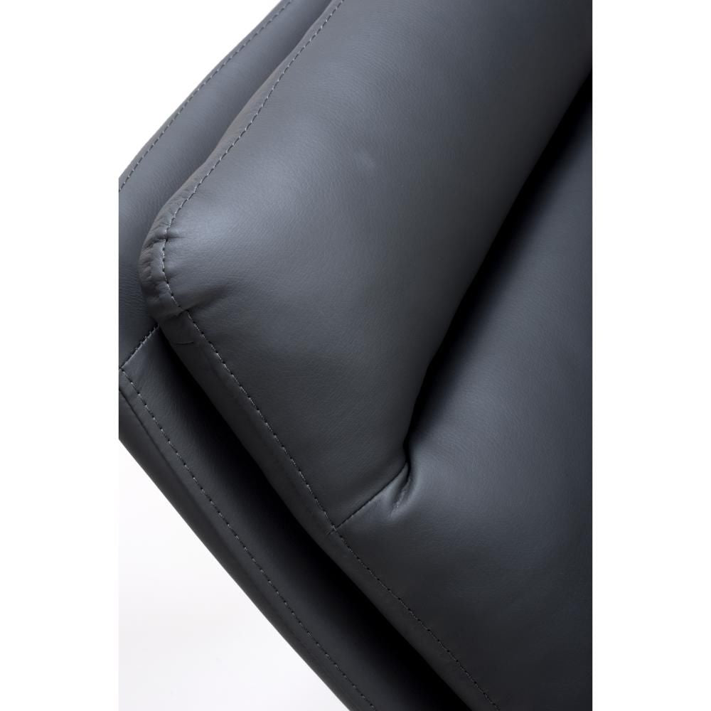 Nobel Grey Set of 4 Swivel Dining Chairs