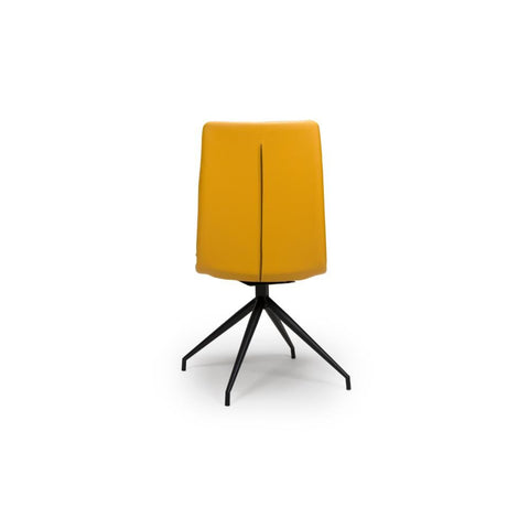 Nobel Ochre Set of 4 Swivel Dining Chairs