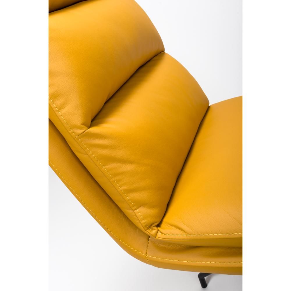Nobel Ochre Set of 4 Swivel Dining Chairs