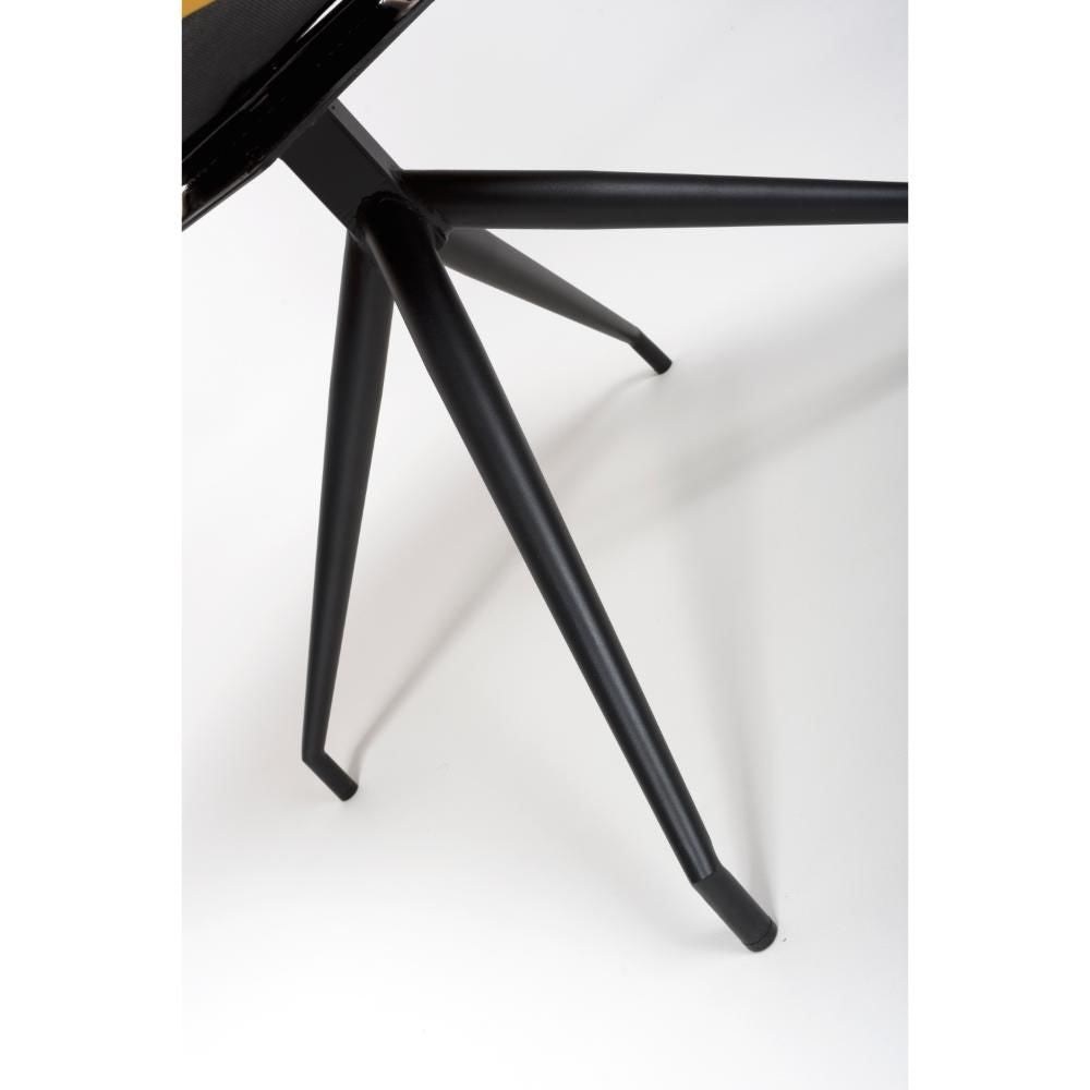 Nobel Ochre Set of 4 Swivel Dining Chairs