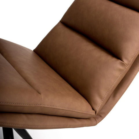 Nobel Tan Set of 4 Swivel Dining Chairs