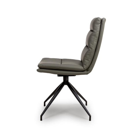 Nobel Truffle Set of 4 Swivel Dining Chairs