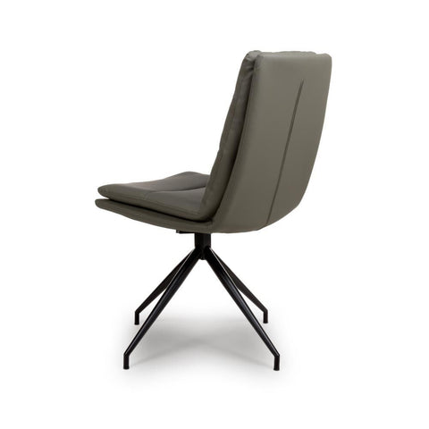 Nobel Truffle Set of 4 Swivel Dining Chairs