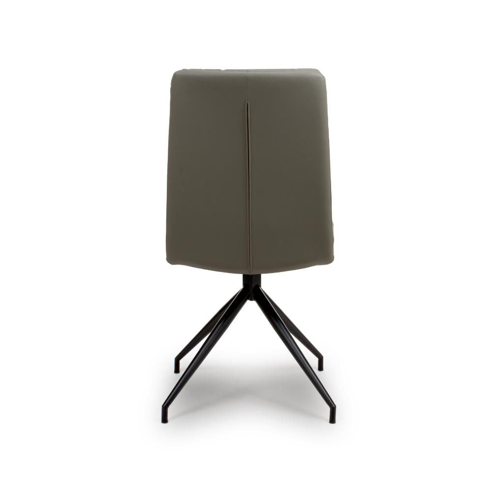 Nobel Truffle Set of 4 Swivel Dining Chairs