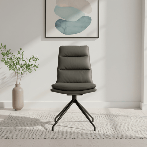 Nobel Truffle Set of 4 Swivel Dining Chairs