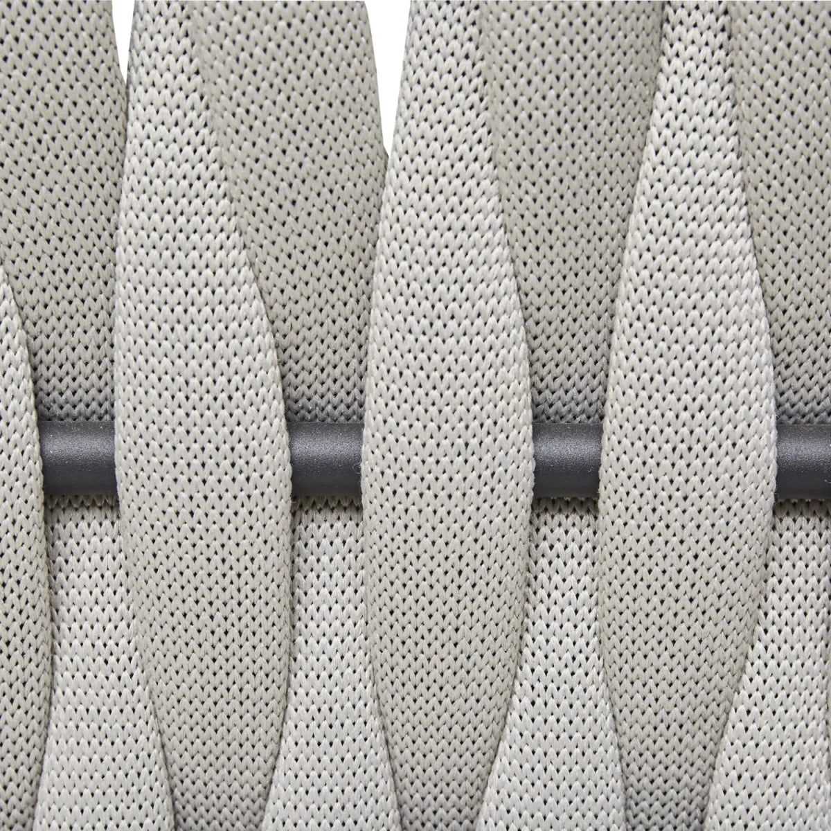 Stylish rope finish enhancing contemporary furniture design.