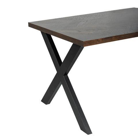 Norbury 140cm Smoked Oak Dining Table - Pendle Village Furniture