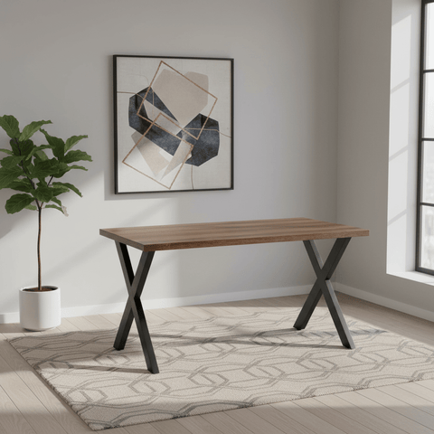 Norbury 140cm Smoked Oak Dining Table