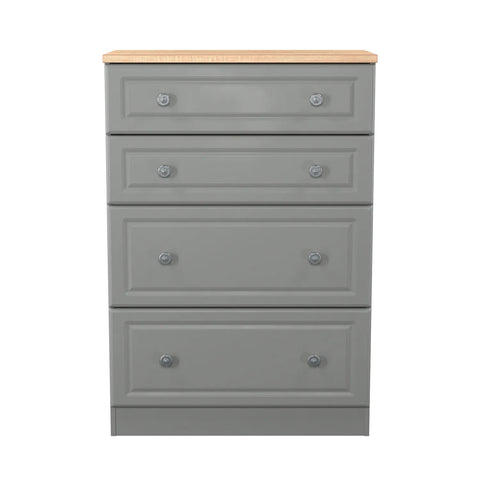 Norfolk 4 Drawer Deep Chest - Pendle Village Furniture