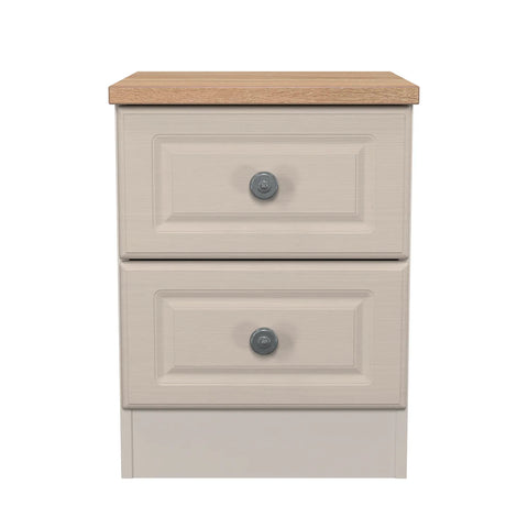 Norfolk 2 Drawer Bedside Cabinet