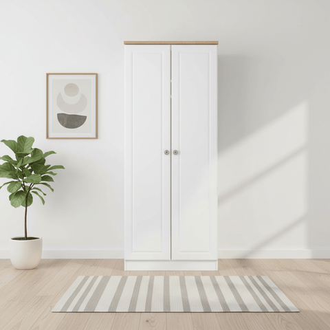 Norfolk 2 Door Hinged Wardrobe