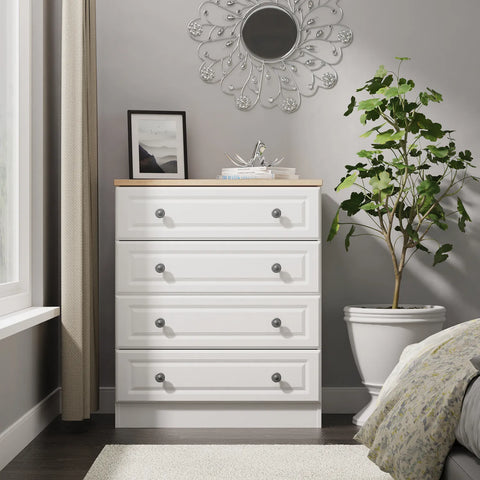 Norfolk 4 Drawer Chest - Pendle Village Furniture