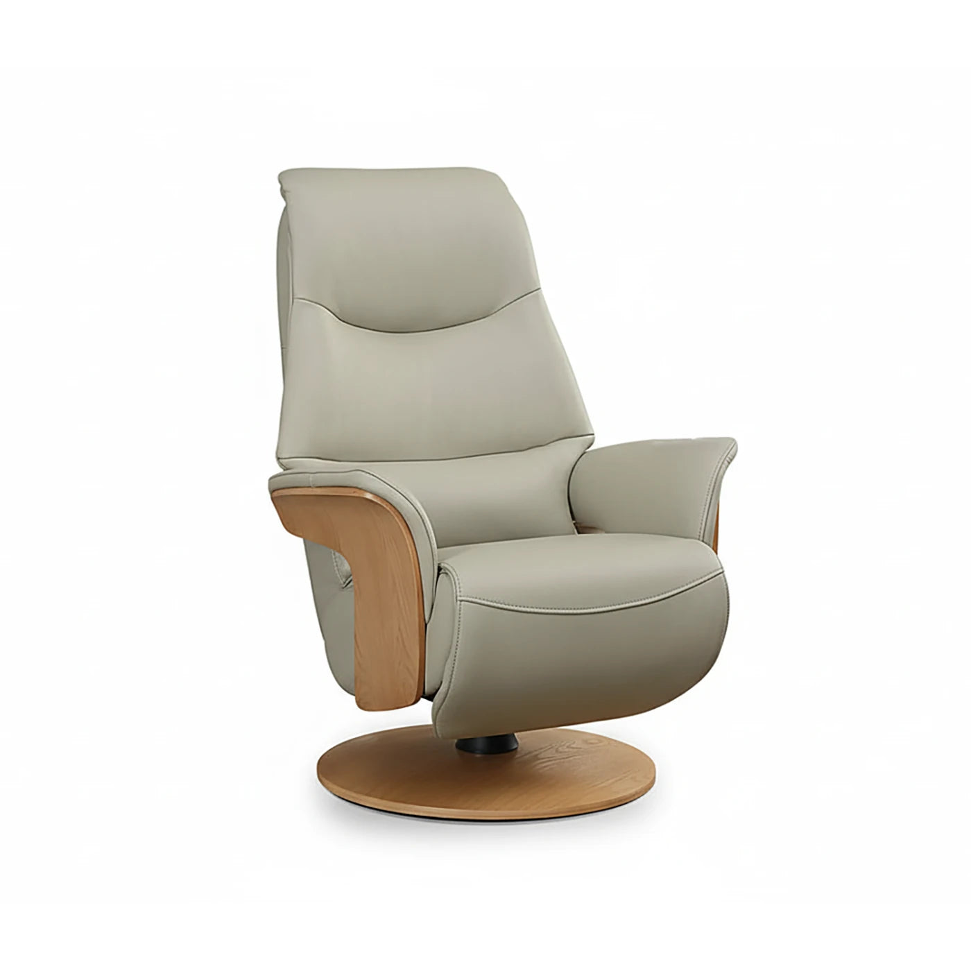 Olay Leather Swivel Recliner Chair - Pendle Village Furniture