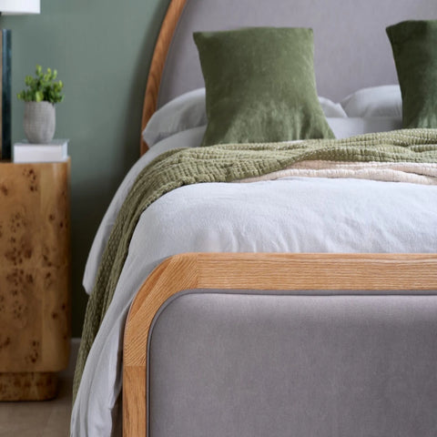 Soft touch material creating cosy atmosphere.