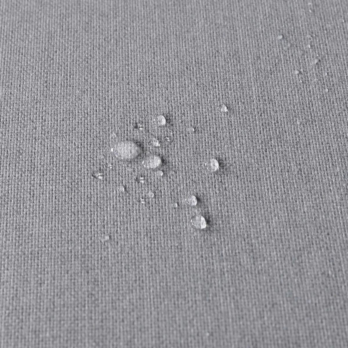 Thick cushions with soft weather-resistant fabric cover.