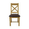 Oscar Oak Dining Chairs - Ladder Back or Cross Back (Set of 4)