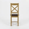 Oscar Oak Dining Chairs - Ladder Back or Cross Back (Set of 4)