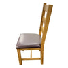 Oscar Oak Dining Chairs - Ladder Back or Cross Back (Set of 4)