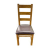 Oscar Oak Dining Chairs - Ladder Back or Cross Back (Set of 4)