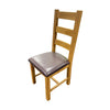 Oscar Oak Dining Chairs - Ladder Back or Cross Back (Set of 4)