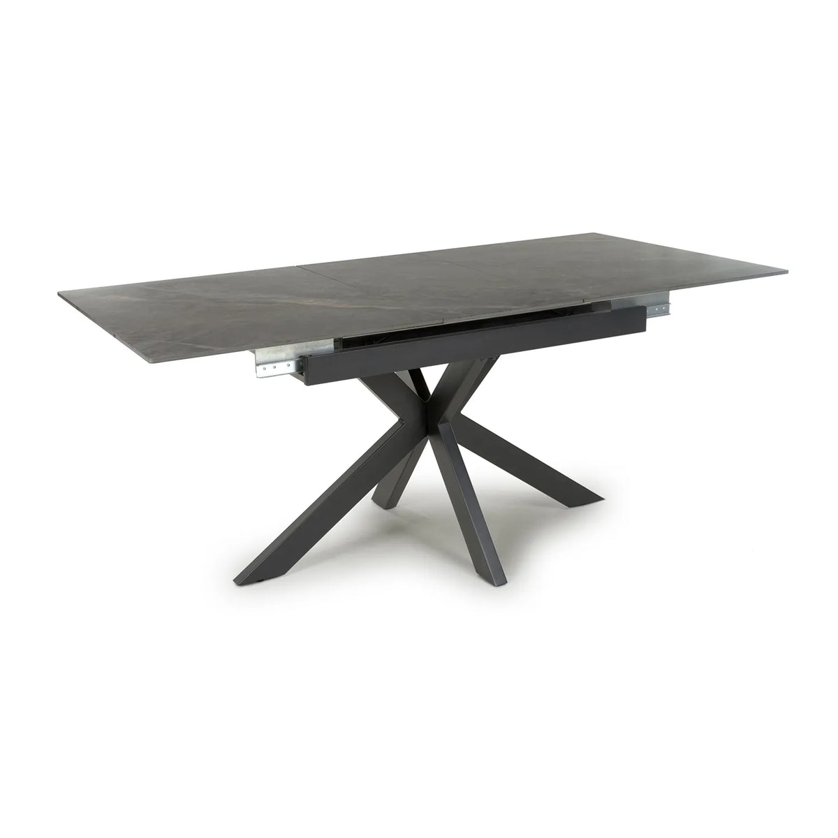 Oslo 1.4M-1.8M Grey Ceramic Extending Dining Table