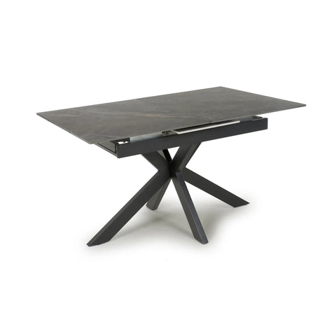 Oslo 1.4M-1.8M Grey Ceramic Extending Dining Table