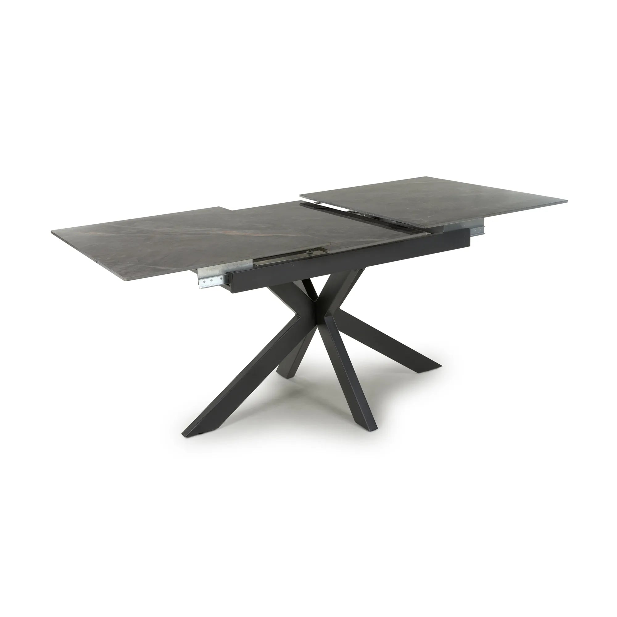 Oslo 1.4M-1.8M Grey Ceramic Extending Dining Table