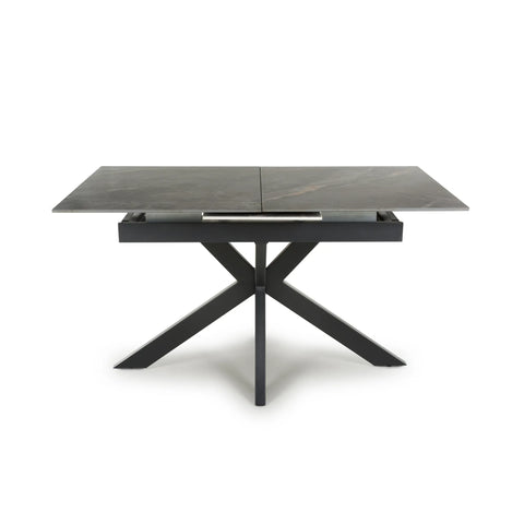 Oslo 1.4M-1.8M Grey Ceramic Extending Dining Table