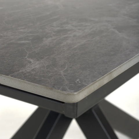 Oslo 1.4M-1.8M Grey Ceramic Extending Dining Table