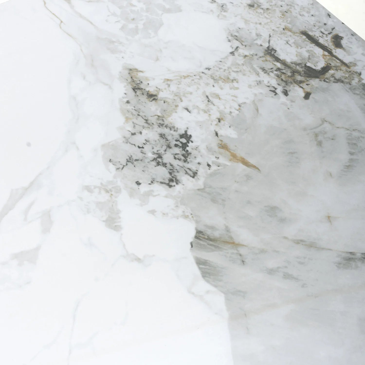 Table Top of Oslo High Gloss White Dining Table