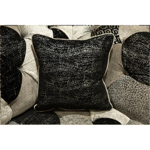 Oswald & Pablo Hereford Patchwork Velvet Chesterfield Sofa