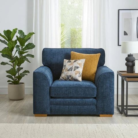 Otley Lyon armchair with supportive and soft seating.