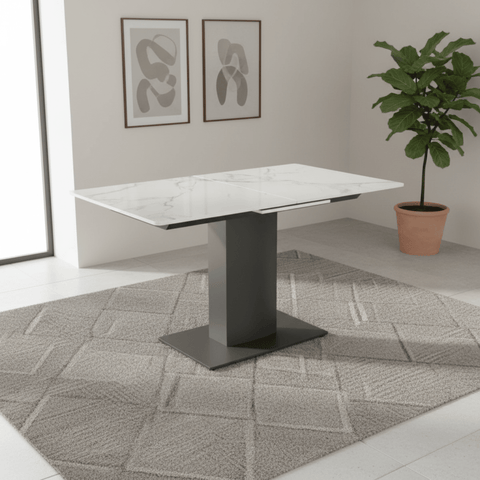 Pavoni 140-180cm Ceramic Auto-Rise Extending Dining Table