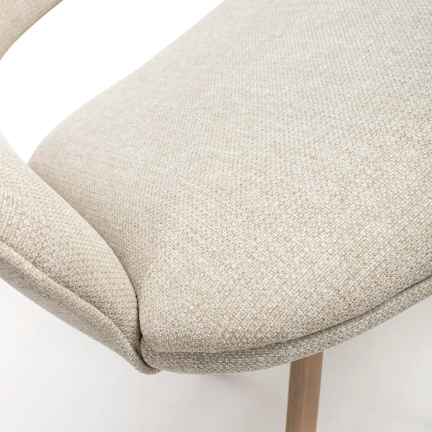 Paris Fabric Swivel Dining Chairs With Arms – Set of 4 - Pendle Village Furniture