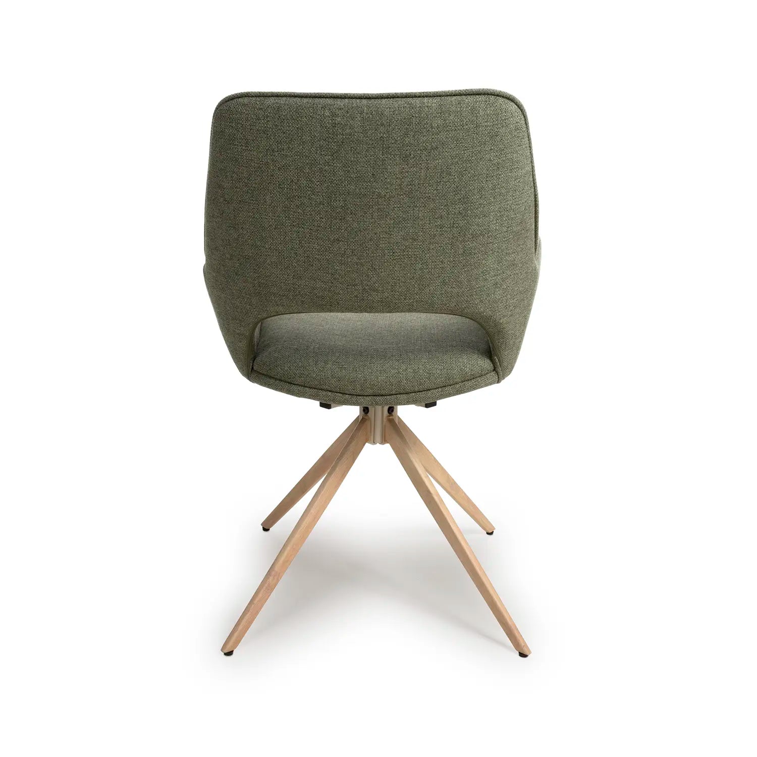 Paris Fabric Swivel Dining Chairs With Arms – Set of 4 - Pendle Village Furniture