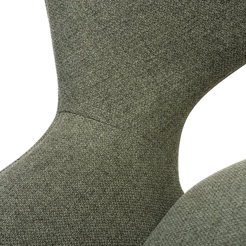 Paris Fabric Swivel Dining Chairs With Arms – Set of 4 - Pendle Village Furniture