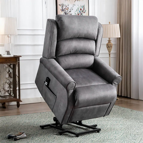 Penrith Grey Lift & Tilt Recliner (Dual Motor)