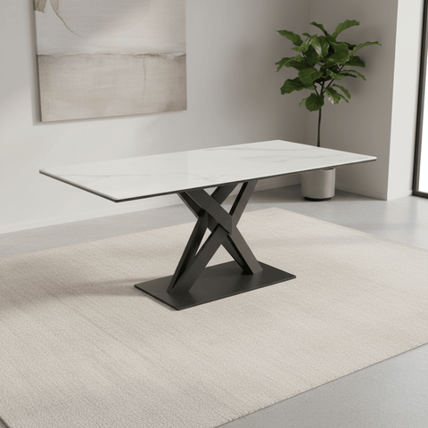 Phoenix White Gloss Ceramic Coffee Table