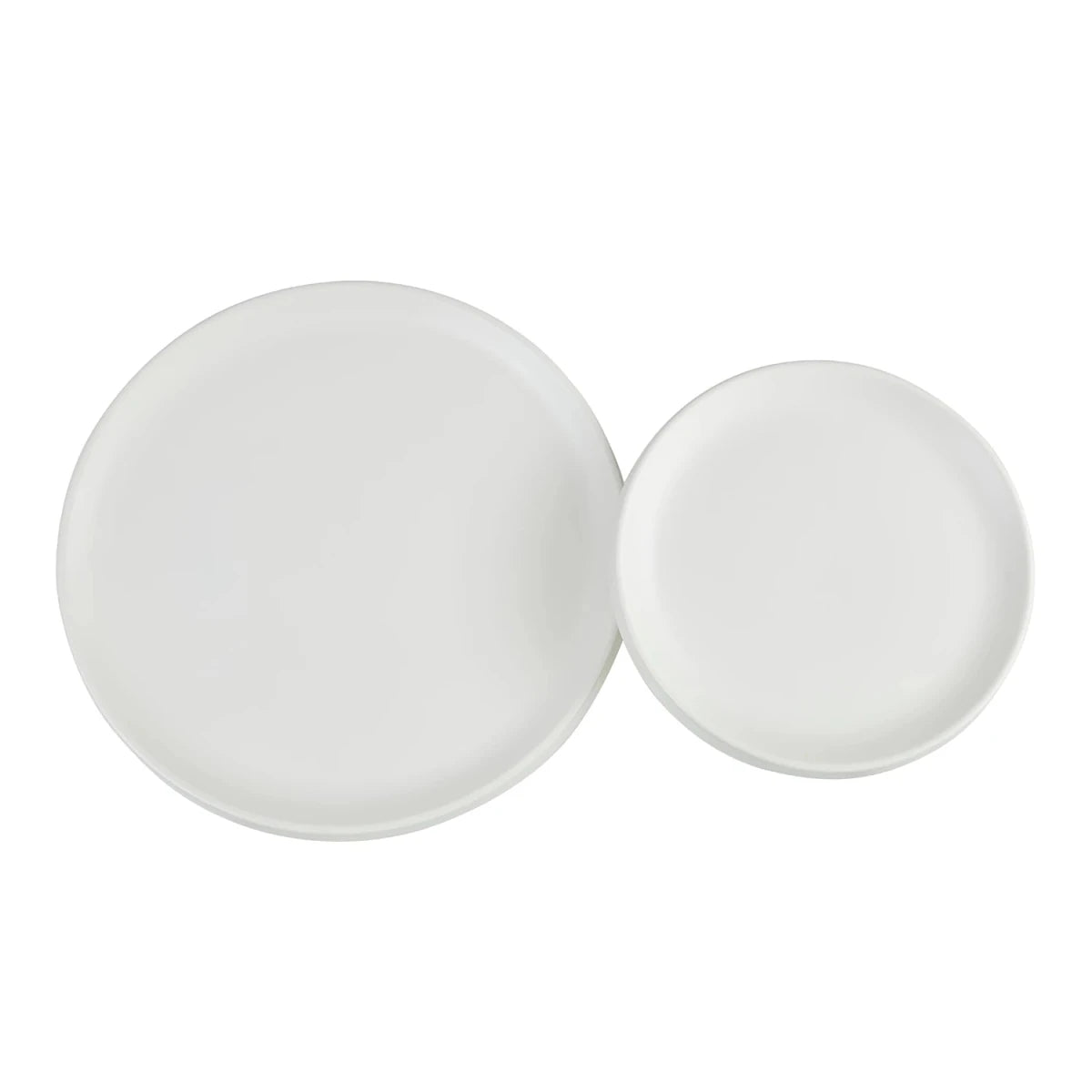 Picasso glossy off white coffee and side table set