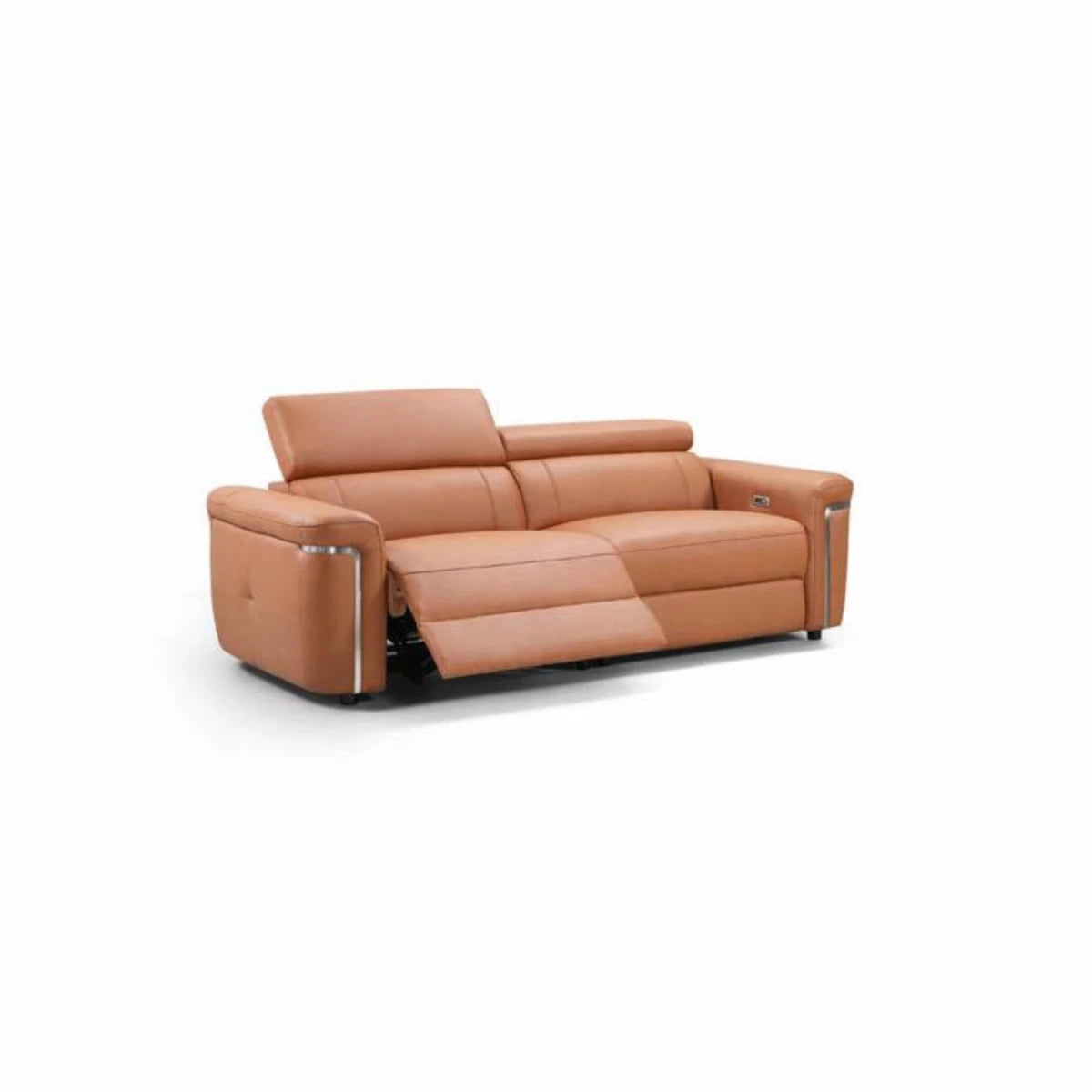 Modern reclining mechanism with easy operation.