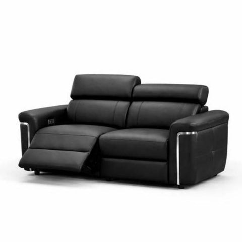 Contemporary 2 seater recliner sofa with elegant and minimal design.