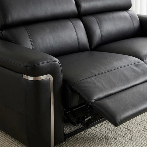 Modern reclining mechanism with easy operation.