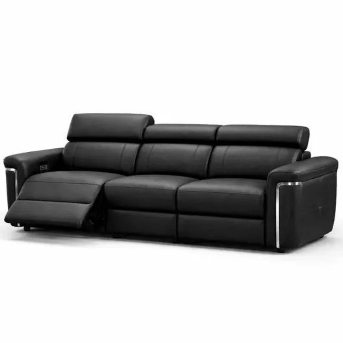 Contemporary 3 seater recliner sofa with elegant and minimal design